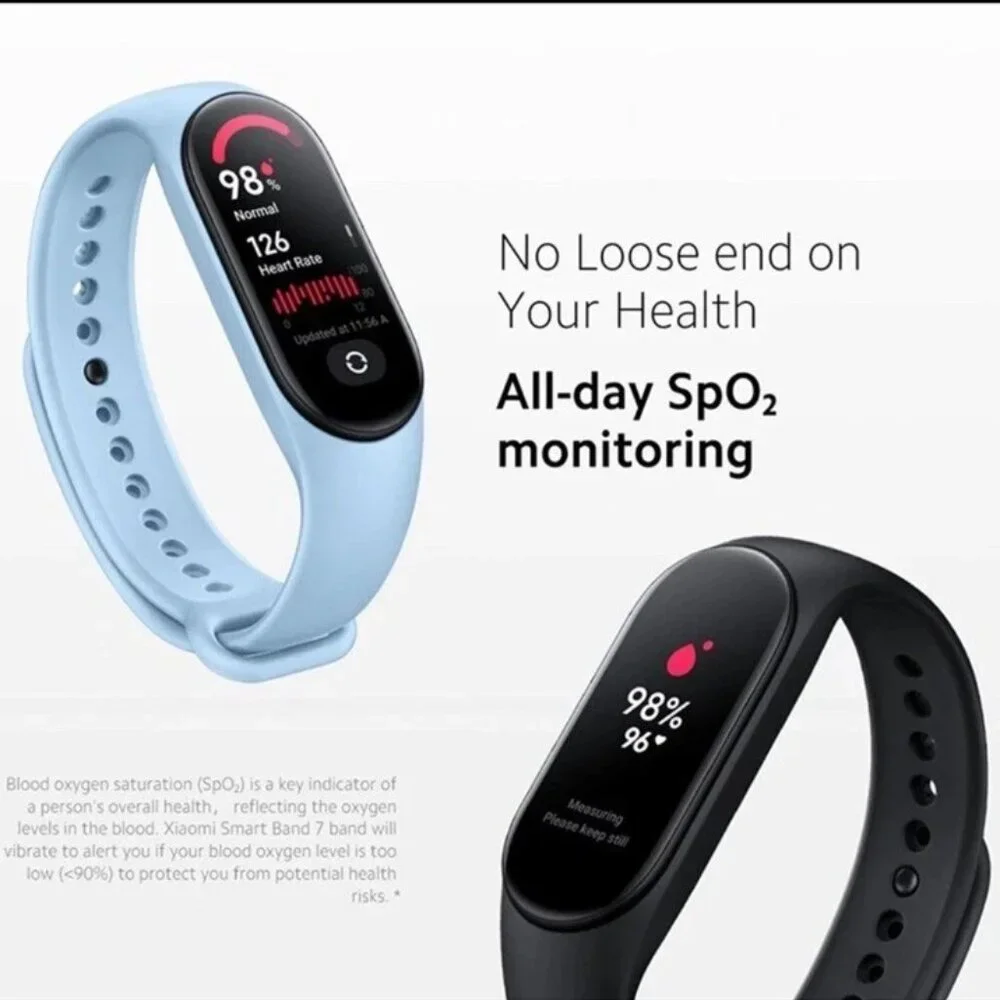 Smart Band 7 M7 Bracelet Blood Oxygen Fitness Activity Tracker Phone Never used